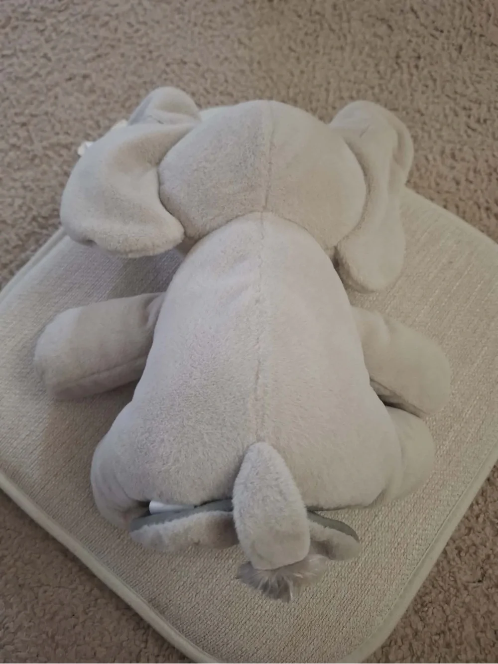 Plush Elephant - Soft Gray Kids Accessory